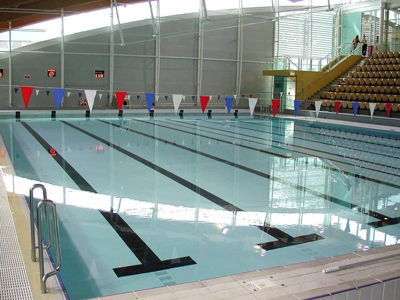 Aqua Vale, Aylesbury Pool with Flags