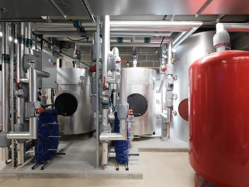 Eastbourne College Pool Plantroom