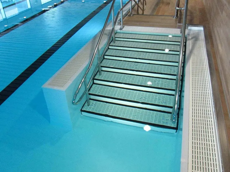 Google HQ Dublin, Ireland Pool Access Steps