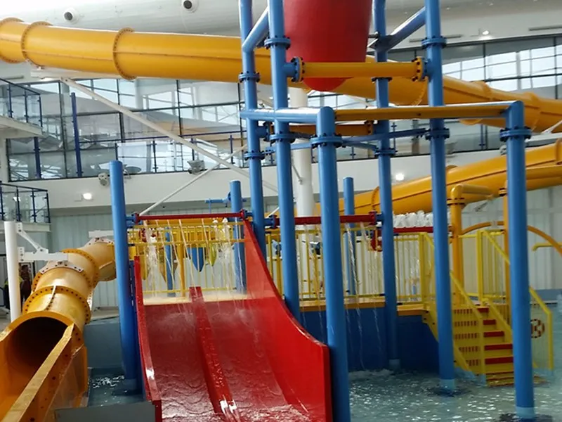 Huddersfield Leisure Centre Slides