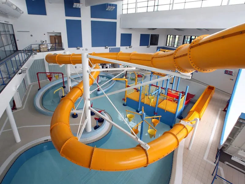 Huddersfield Leisure Centre Slide