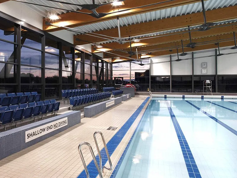 Killingworth Leisure Center Pool with Spectator area