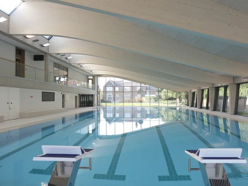 King’s College School, London Pool Diving Blocks