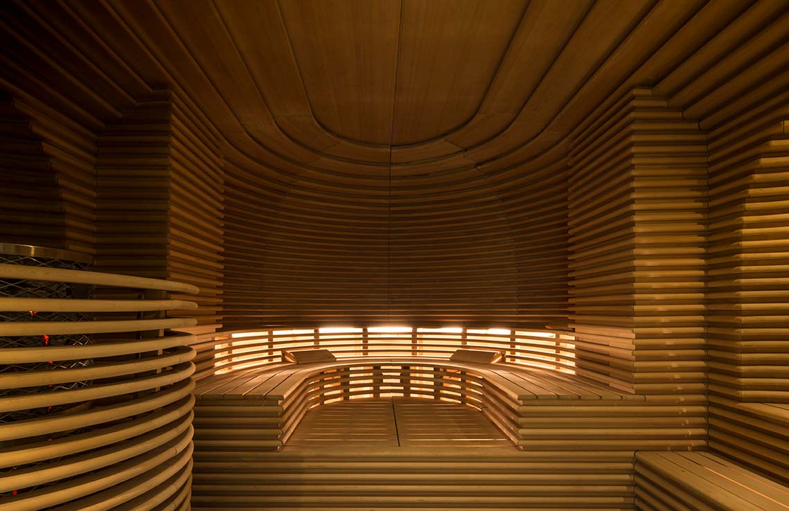 Four Seasons Hotel London at Ten Trinity Square sauna