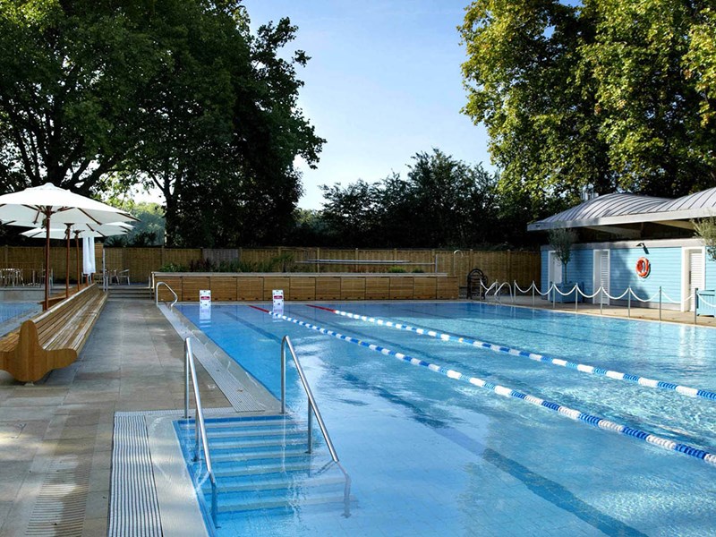 The Hurlingham Club London External Pool Steps