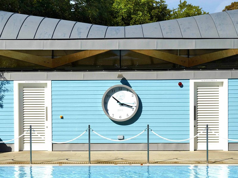 The Hurlingham Club London Pool Clock