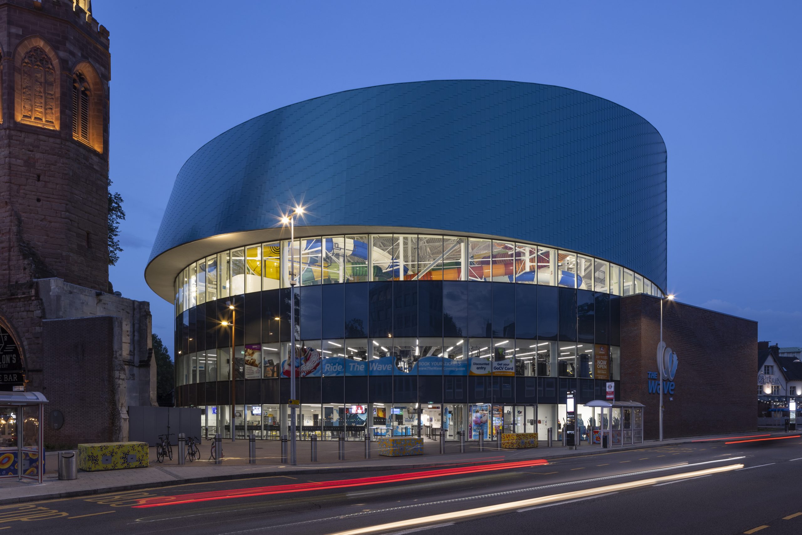 The photographer Martine Hamilton Knight owns the copyright of these images of the Wave Waterpark, Coventry