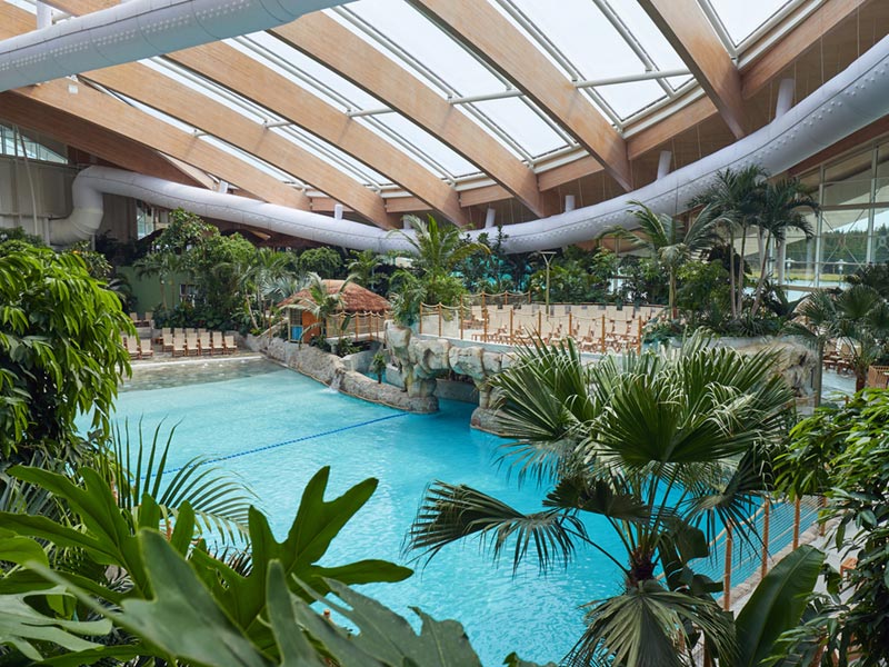 Center Parcs Longford Forest Ireland tropical paradise