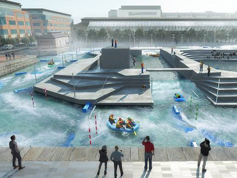 Dublin White Water Ireland Concept