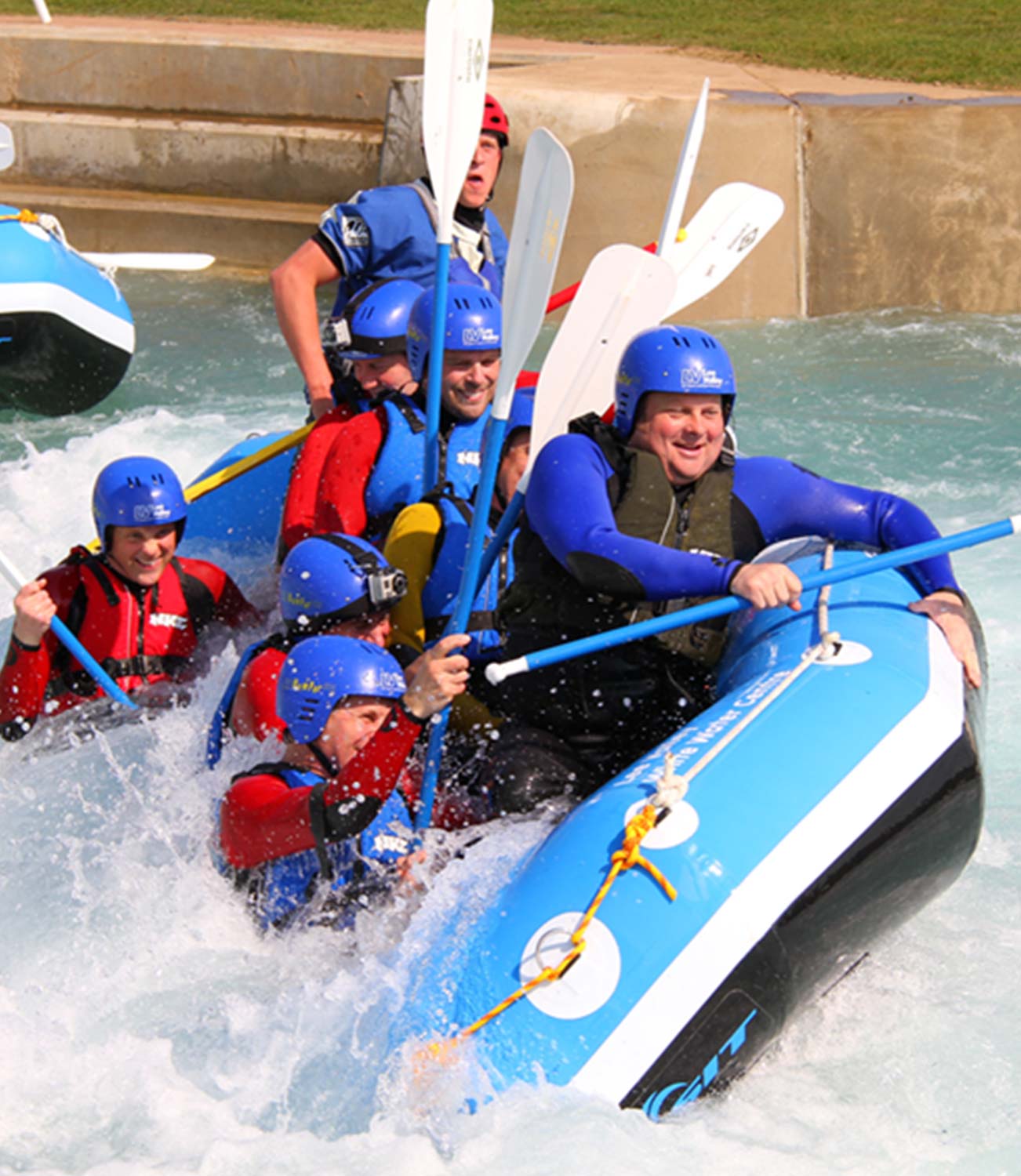 Dublin White Water Ireland Team Closeup