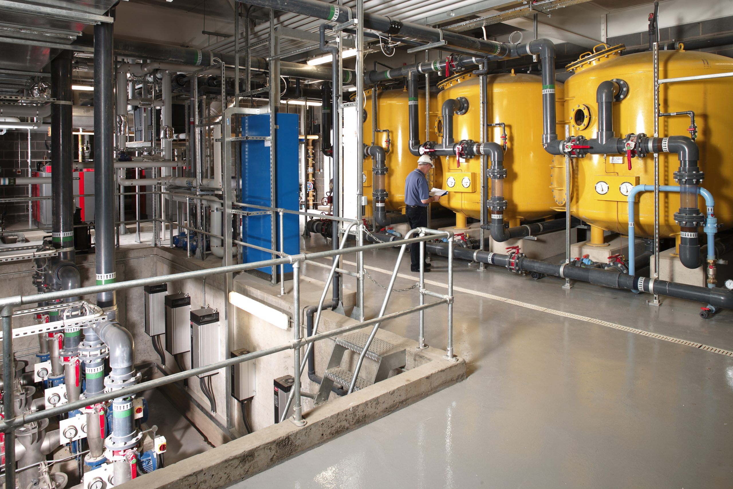 Killingworth Leisure Center - Plant Room Pool Water Treatment Systems