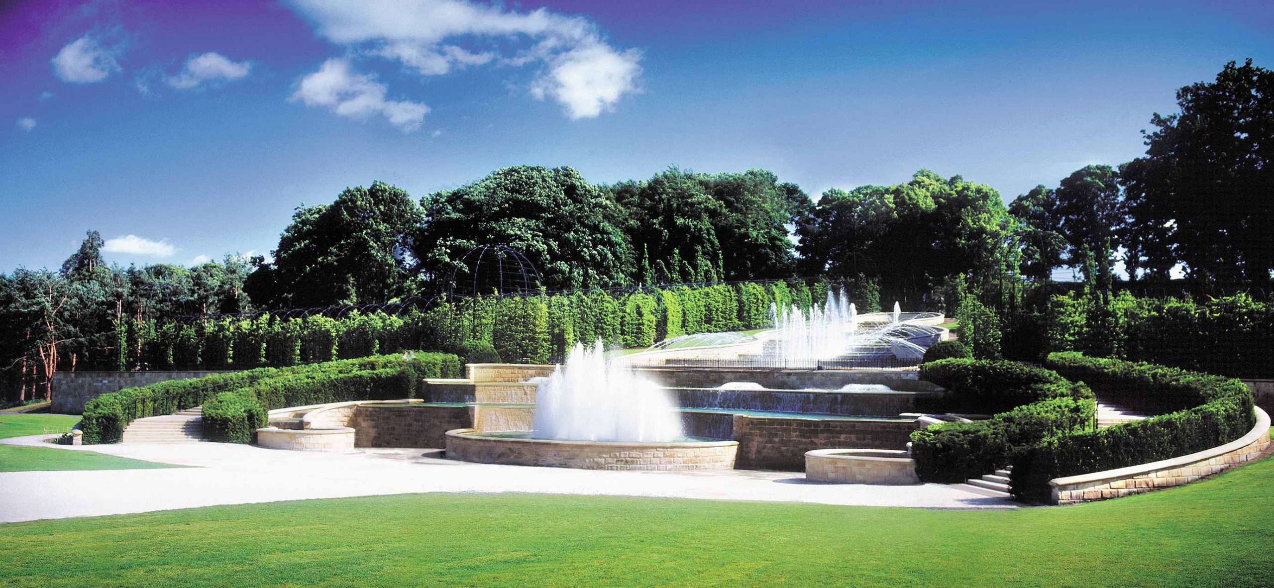 The Alnwick Garden Northumberland Cascade gardens