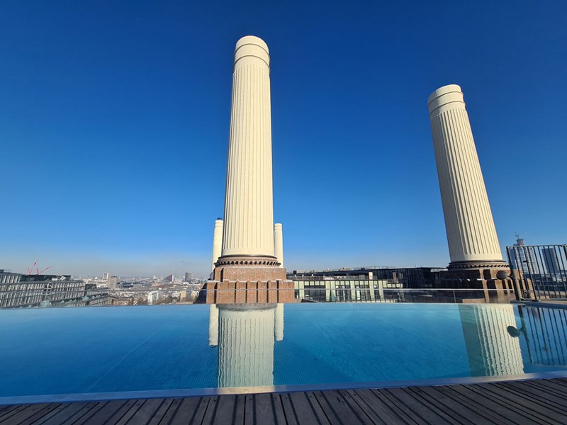 art’otel at battersea power station london chimneys