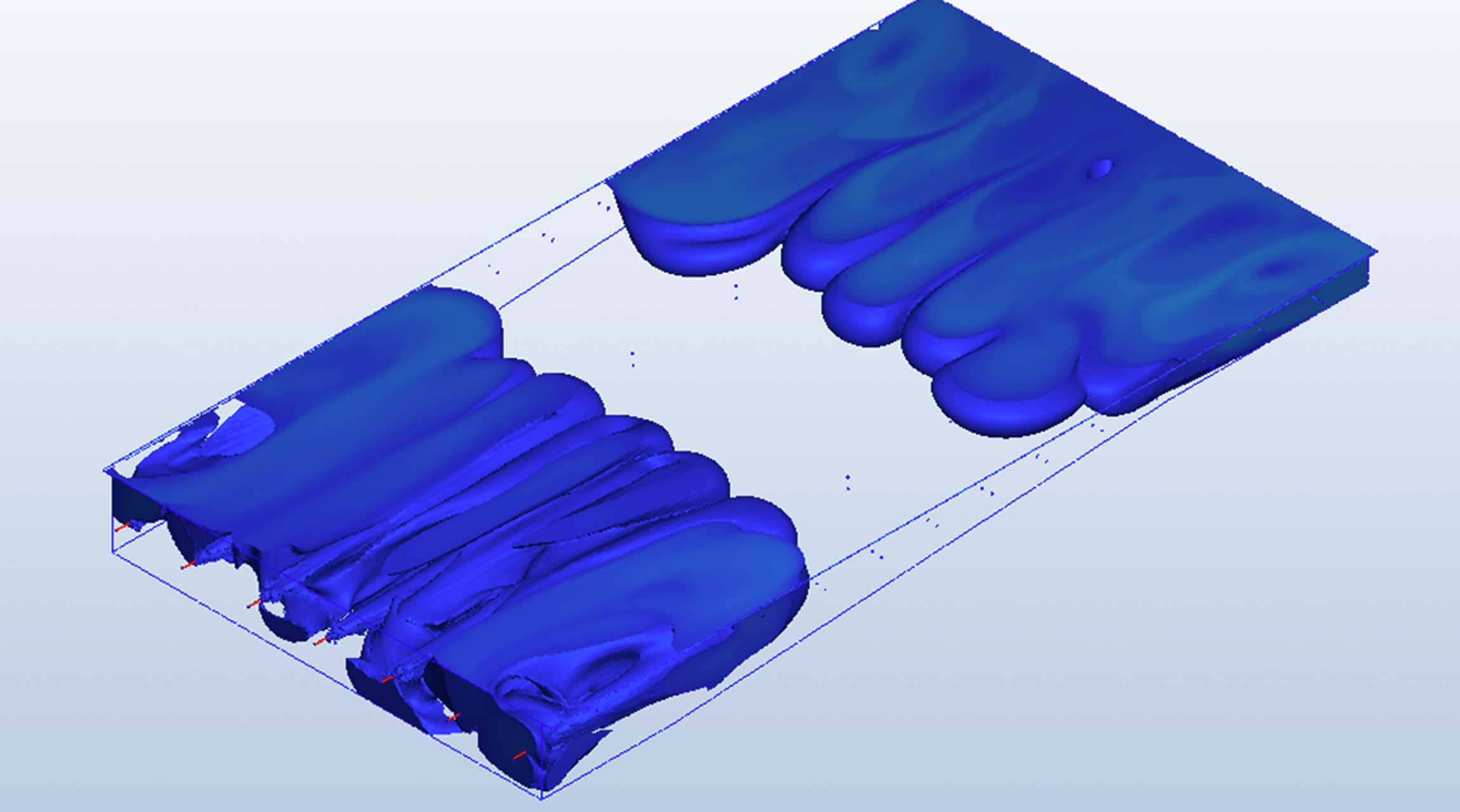 Verifying the pool CFD model-3