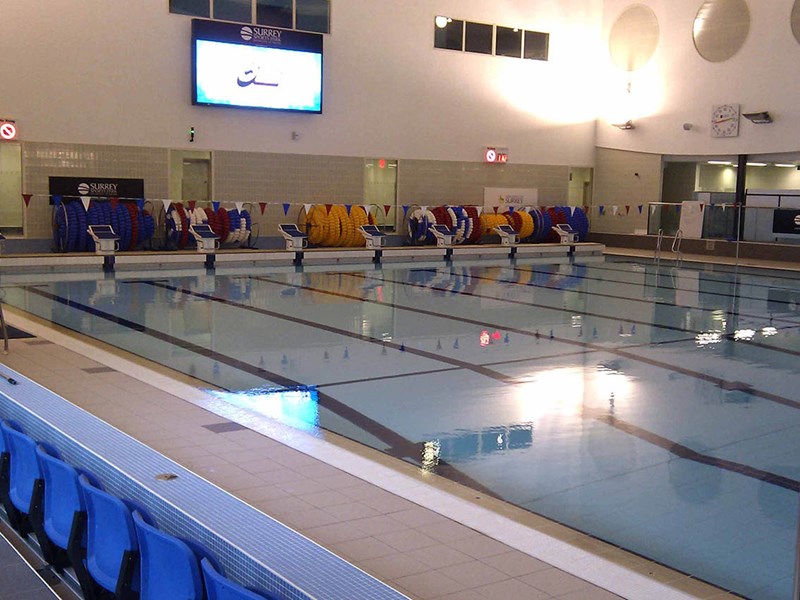 University of Surrey Pool with Movable Floor