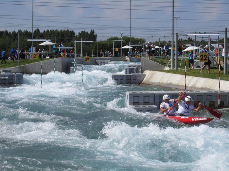 Lee Valley White Water Centre Rafters