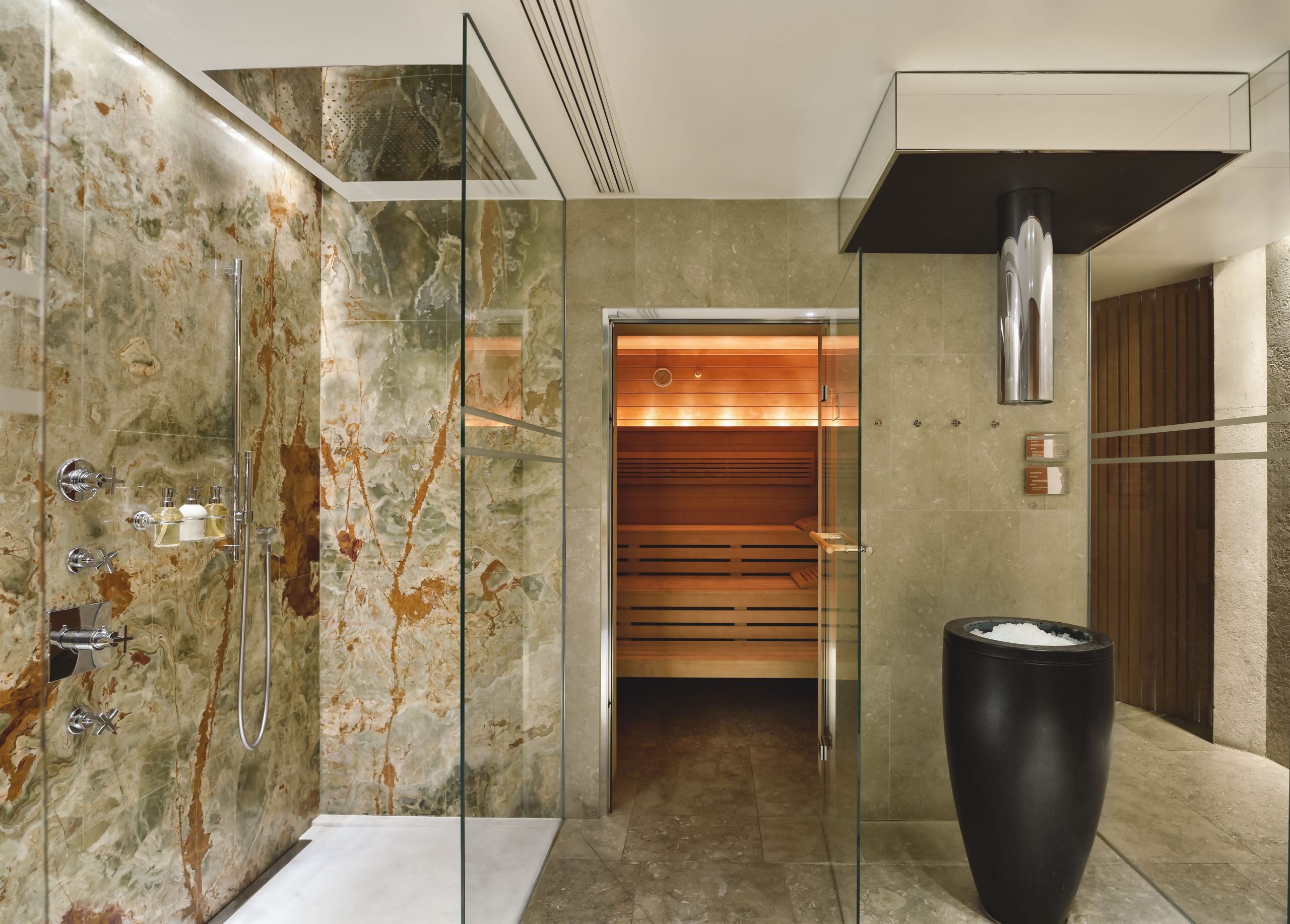 The Bulgari Hotel London Ice Shower