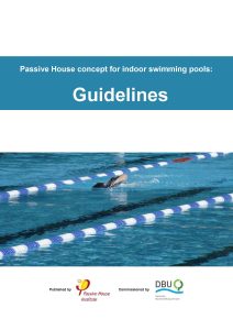 Passive House Concept for indoor swimming pool: Guidelines